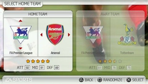 FIFA Soccer screenshot 5 for PSP